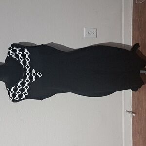 NWT ESCADA SPORT EUR42 black stretch dress, $350.00